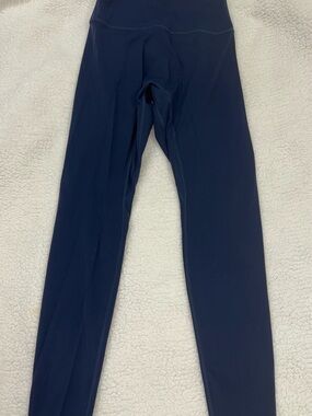 Women's High-Waist Navy Performance Leggings
